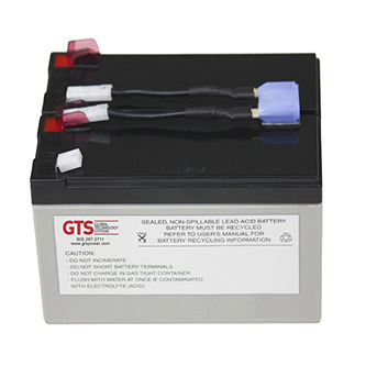 Global Technology Systems UPS replacement battery for APC RBC9